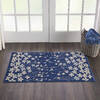 Nourison Tranquil Blue 20 X 40 Area Rug  805-115061 Thumb 4