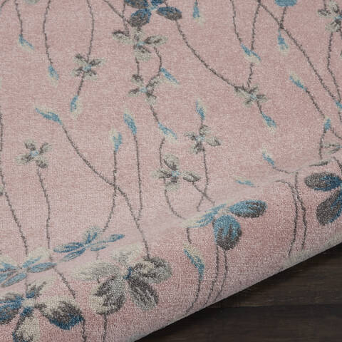 Nourison Tranquil Purple Round 53 X 53 Area Rug 805-115066 Image 2