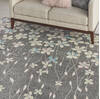 Nourison Tranquil Grey 80 X 100 Area Rug 805-115067 Thumb 4