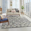 Nourison Tranquil Grey 80 X 100 Area Rug  805-115067 Thumb 5