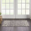 Nourison Tranquil Grey 20 X 40 Area Rug 805-115069 Thumb 3