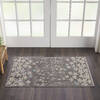 Nourison Tranquil Grey 20 X 40 Area Rug  805-115069 Thumb 4