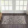 Nourison Tranquil Grey 20 X 40 Area Rug 805-115069 Thumb 4