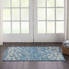 Nourison Tranquil Blue 20 X 40 Area Rug  805-115073 Thumb 3