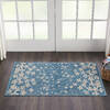 Nourison Tranquil Blue 20 X 40 Area Rug  805-115073 Thumb 4