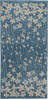 Nourison Tranquil Blue 20 X 40 Area Rug  805-115073 Thumb 0