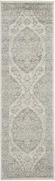 Nourison Tranquil Grey Runner 2'3" X 7'3" Area Rug  805-115075