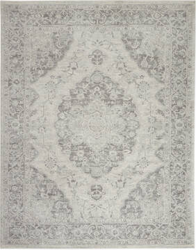 Nourison Tranquil Beige Rectangle 8x10 ft Polypropylene Carpet 115079
