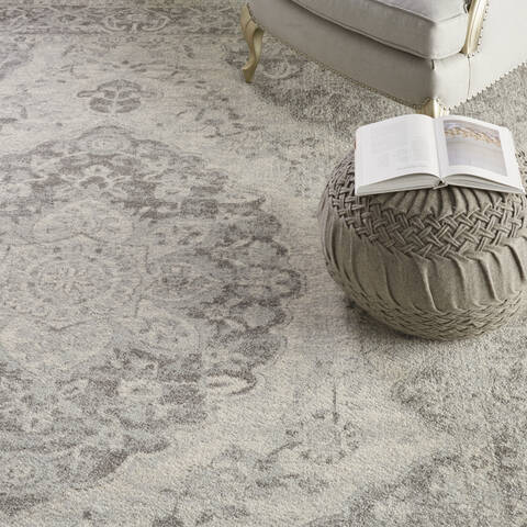 Nourison Tranquil Beige 810 X 1110 Area Rug 805-115080 Image 4