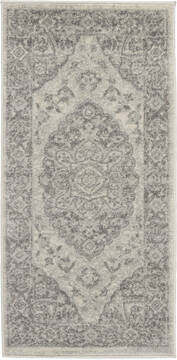 Nourison Tranquil Beige Rectangle 2x4 ft Polypropylene Carpet 115081