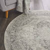 Nourison Tranquil Beige Round 53 X 53 Area Rug  805-115082 Thumb 4
