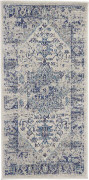 Nourison Tranquil Beige Rectangle 2x4 ft Polypropylene Carpet 115097