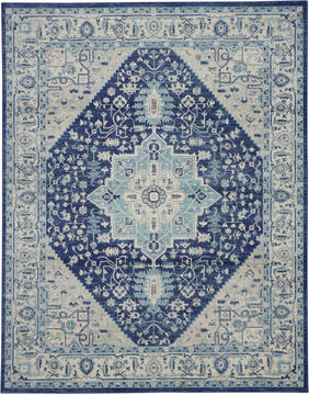 Nourison Tranquil Beige Rectangle 8x10 ft Polypropylene Carpet 115099