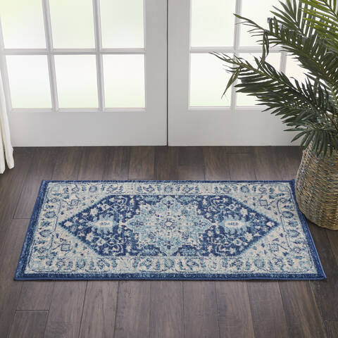 Nourison Tranquil Beige 20 X 40 Area Rug 805-115101 Image 4