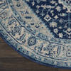 Nourison Tranquil Beige Round 53 X 53 Area Rug 805-115102 Thumb 1