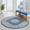 Nourison Tranquil Beige Round 53 X 53 Area Rug 805-115102 Thumb 3
