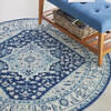 Nourison Tranquil Beige Round 53 X 53 Area Rug 805-115102 Thumb 4