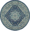 Nourison Tranquil Beige Round 53 X 53 Area Rug 805-115102 Thumb 0
