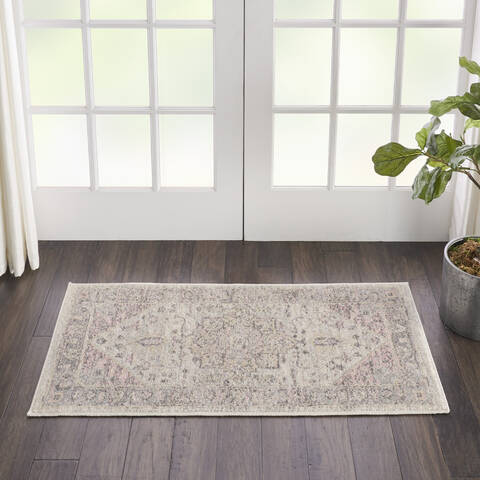 Nourison Tranquil Beige 20 X 40 Area Rug 805-115105 Image 4