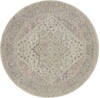 Nourison Tranquil Beige Round 53 X 53 Area Rug  805-115106 Thumb 0