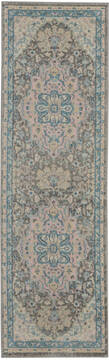 Nourison Tranquil Grey Runner 2'3" X 7'3" Area Rug  805-115108
