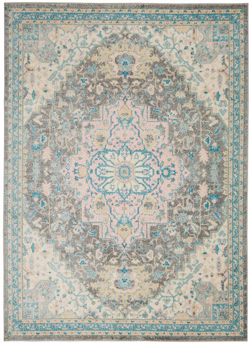 Nourison Tranquil Grey 40 X 60 Area Rug 805-115109 Image 0