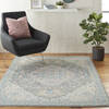 Nourison Tranquil Grey 40 X 60 Area Rug 805-115109 Thumb 3
