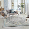 Nourison Tranquil Grey 810 X 1110 Area Rug  805-115120 Thumb 5