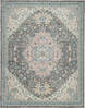 Nourison Tranquil Grey 810 X 1110 Area Rug  805-115120 Thumb 0