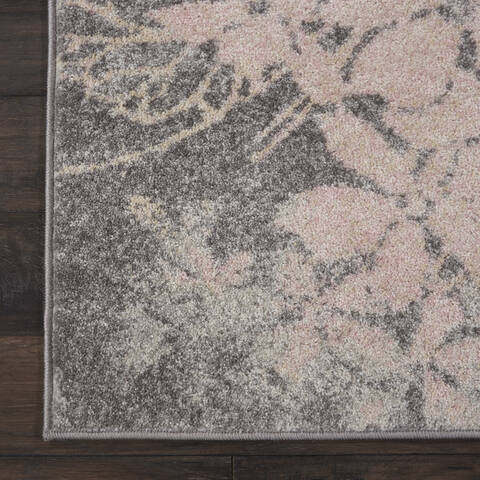 Nourison Tranquil Grey Runner 23 X 73 Area Rug 805-115123 Image 1