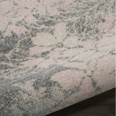 Nourison Tranquil Grey Runner 23 X 73 Area Rug 805-115123 Image 2