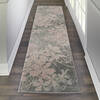 Nourison Tranquil Grey Runner 23 X 73 Area Rug 805-115123 Thumb 3