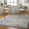 Nourison Tranquil Grey 53 X 73 Area Rug  805-115126 Thumb 5