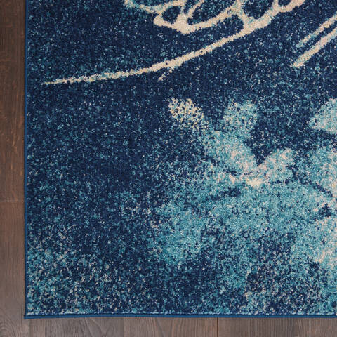 Nourison Tranquil Blue 53 X 73 Area Rug 805-115127 Image 1