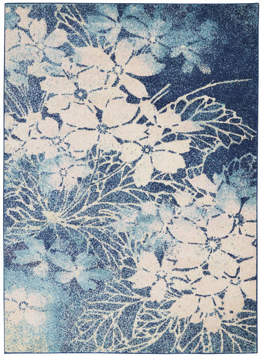 Nourison Tranquil Blue 53 X 73 Area Rug 805-115127 Image 0