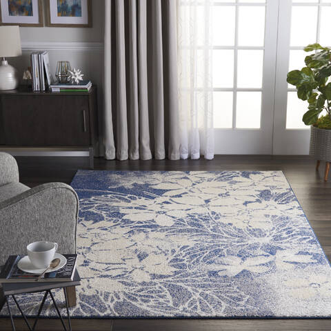 Nourison Tranquil Beige 60 X 90 Area Rug 805-115129 Image 3
