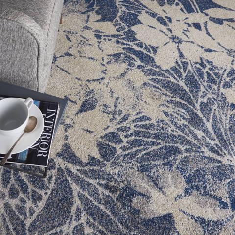 Nourison Tranquil Beige 60 X 90 Area Rug 805-115129 Image 4
