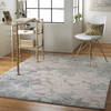 Nourison Tranquil Grey 40 X 60 Area Rug 805-115130 Thumb 5