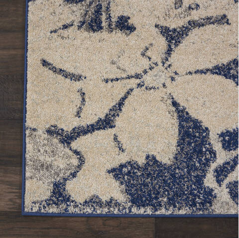 Nourison Tranquil Beige 810 X 1110 Area Rug 805-115135 Image 1