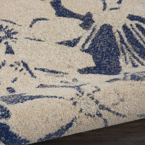 Nourison Tranquil Beige 810 X 1110 Area Rug 805-115135 Image 2