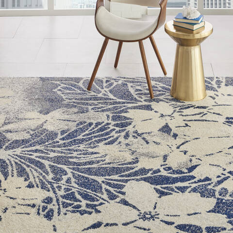 Nourison Tranquil Beige 810 X 1110 Area Rug 805-115135 Image 4