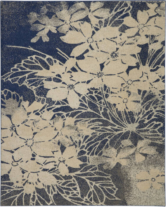 Nourison Tranquil Beige 810 X 1110 Area Rug 805-115135 Image 0