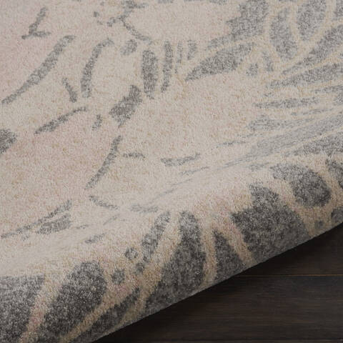 Nourison Tranquil Grey 80 X 100 Area Rug 805-115138 Image 2