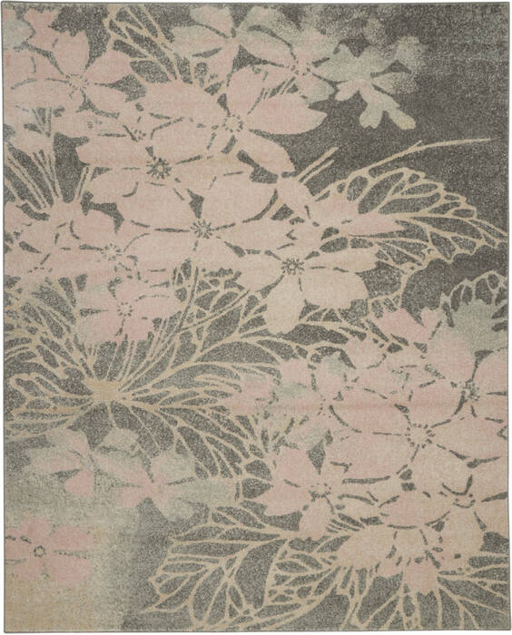 Nourison Tranquil Grey 80 X 100 Area Rug 805-115138 Image 0
