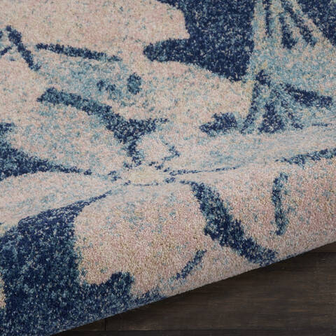 Nourison Tranquil Blue 80 X 100 Area Rug 805-115142 Image 2