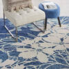 Nourison Tranquil Blue 80 X 100 Area Rug  805-115142 Thumb 4