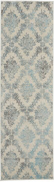 Nourison Tranquil Beige Runner 2'3" X 7'3" Area Rug  805-115148