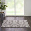 Nourison Tranquil Grey 20 X 40 Area Rug  805-115150 Thumb 3