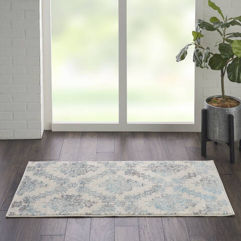 Nourison Tranquil Beige 20 X 40 Area Rug 805-115151 Image 3