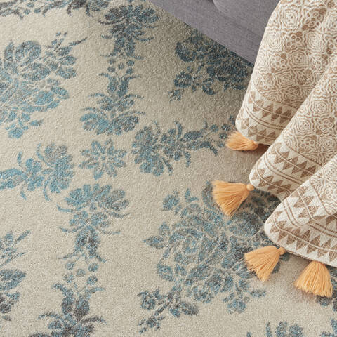 Nourison Tranquil Beige 60 X 90 Area Rug 805-115154 Image 4